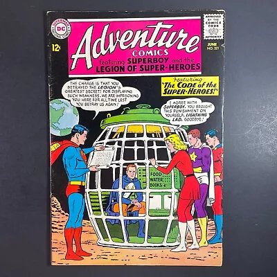 Buy Adventure Comics 321 Silver Age DC 1964 Superboy Legion Comic Curt Swan Cover • 19.95£