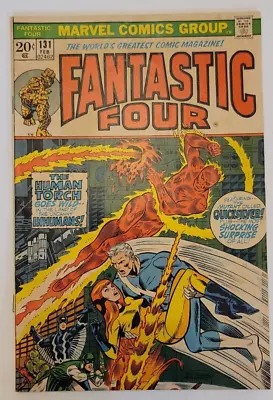 Buy Fantastic Four #131 1st Cameo App. Omega The Ultimate Alpha Marvel 1973 • 23.75£