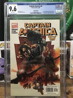 Buy Captain America 6 Cgc 9.6 Variant First Appearance Of Winter Soldier • 118.37£