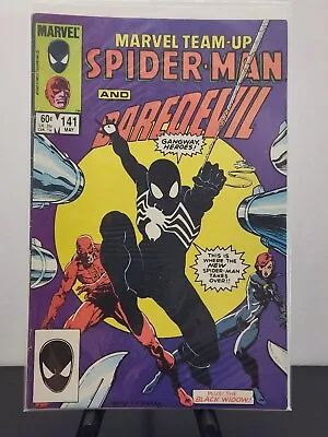Buy MARVEL TEAM-UP #141 Spider-Man 1st Appearance Of Black Costume (1984)  • 59.96£