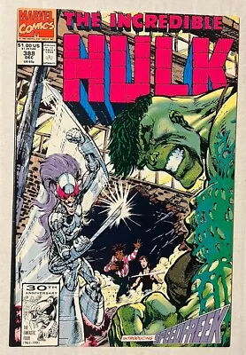 Buy The Incredible Hulk #388 1991 Marvel Comic Book • 1.66£