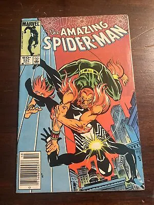 Buy 1984 Amazing Spider-man 257 Newsstand 2nd App. Puma Marvel Comics • 12.01£