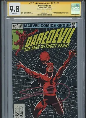 Buy Daredevil #188 (1982 Marvel) CGC Signature Series 9.8 – Signed By Frank Miller • 238.20£