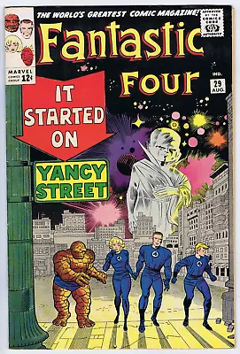 Buy Fantastic Four #29 Marvel 1964 '' It Started On Yancy Street ! '' • 630.74£
