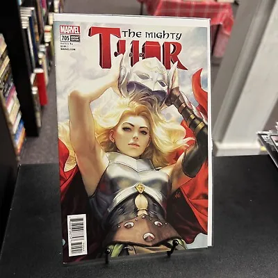 Buy Mighty Thor #705 Artgerm Variant 2018 Jane Foster Lady Thor • 3.99£