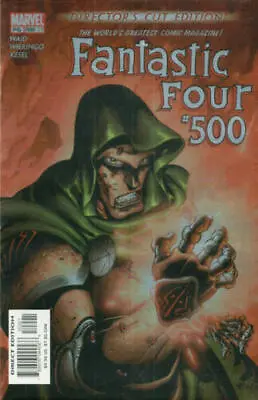 Buy Fantastic Four #500 (NM)`03 Waid/ Wieringo (Directors Cut) • 8.95£