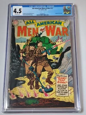 Buy All-American Men Of War #17 (DC, 1955) CGC 4.5 OW • 126.49£