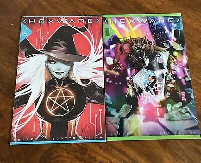 Buy HexWare #1 And #2 (Image Comics 2022) Variant Cover #1 Andolfo BRAND NEW • 3.19£