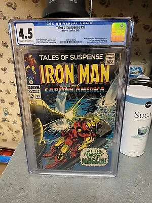 Buy Tales Of Suspense #99 CGC 4.5..Final Issue ..At The Mercy Of The MAGGIA! • 118.73£