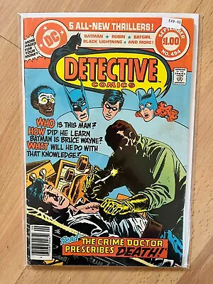 Buy Detective Comics Starring Batman 494 DC Comics 5.5 - E49-61 • 7.88£