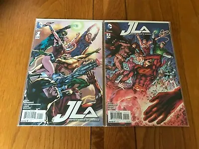 Buy  Jla Justice League Of America 1 & 2. All Nm Cond.  2015 Series. Dc.  • 3.95£