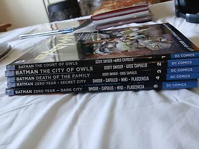 Buy Batman New 52 Volumes 1-5 Graphic Novel Bundle • 29£