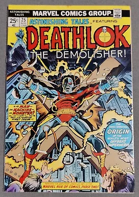 Buy Astonishing Tales #25 1974 Marvel 1st Appearance Of Deathlok, Luther Manning • 150.94£