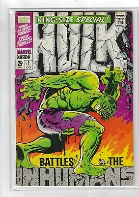Buy Incredible Hulk King-Size Special # 1 [Classic Steranko Cover]  • 245£