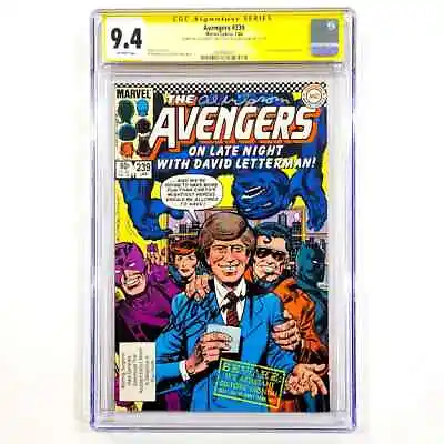 Buy Avengers #239 CGC SS 9.4 NM 🔥 Signed By Al Milgrom & Joe Sinnott 🔥 Marvel 1984 • 169.97£