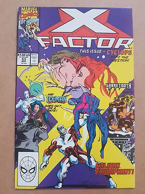 Buy X-Factor (Vol. 1) #53 - MARVEL Comics - April 1990 - FINE- 5.5 • 1.50£