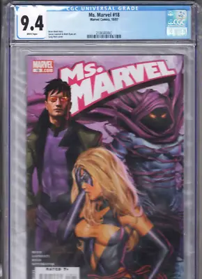 Buy Ms. Marvel    Marvel	  2007 	#18	   9.4 CGC   Machine Man & Sleepwalker Assigned • 27.60£