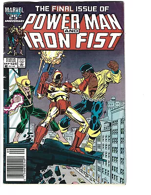 Buy Power Man And Iron Fist #125 (9/86) VG/F (5.0) Last Issue! Great Copper Age! • 2.77£