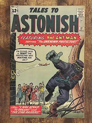 Buy Tales To Astonish #37 - GORGEOUS HIGHER GRADE - 4th App Ant-Man | Marvel Comics • 32.14£