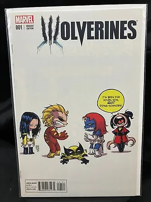 Buy Wolverines #1 - Near Mint - Skottie Young Variant 2014 • 9.99£