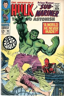 Buy Tales To Astonish   # 95    FINE VERY FINE     Sept.  1967     Severin Cover • 31.78£