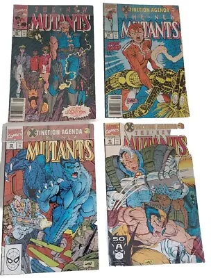Buy Marvel Comics New Mutants #90, 95, 96, 97 X-tinction Agenda 1990-1991 • 7.97£