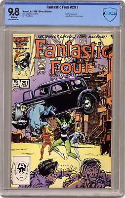 Buy Fantastic Four #291 CBCS 9.8 1986 21-27655BE-007 • 65.65£