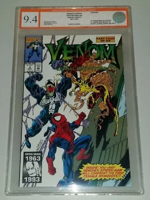 Buy Venom Lethal Protector #4 Egc 9.4 White Pages 1st Scream Not Cgc Agony (sa • 149.99£