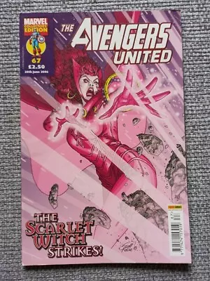 Buy Panini Marvel Comics Avengers United #67 • 7.65£