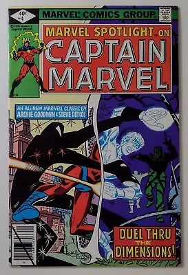 Buy Marvel Spotlight #4(January 1980)  Very Good 4.0   Captain Marvel • 3.95£
