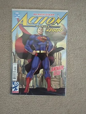 Buy ACTION COMICS 1000 SUPERMAN NEW JUNE 2018 1st APP ROGOL ZAAR NEW CURT SWAN STORY • 2.50£