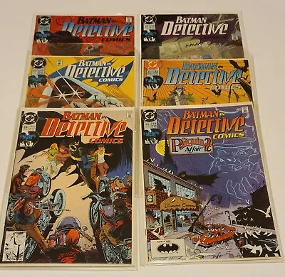 Buy Detective Comics # 614,615,616,617,618,619  (DC 1990) Very Fine • 16.78£