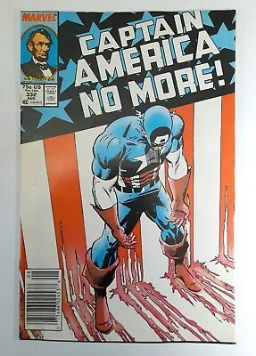 Buy 1987 Captain America 332 VF/NM.S.Rogers Resigns As Cap.Superpatriot App. • 25.73£