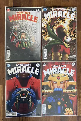Buy Mister Miracle #1 Directors Cut, And #2 #3, #4 2017 DC 4 Comic Lot • 7.95£
