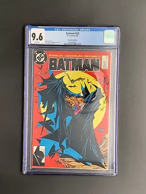 Buy Batman #423 1st Print Iconic McFarlane Cover Key CGC 9.6 NM+ Gorgeous Gem Wow • 394.51£