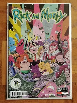 Buy Rick And Morty #1 Oni Press Emerald City Comic Con Rare Exclusive Mint  • 110£