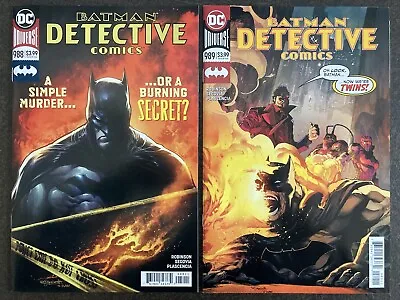 Buy Detective Comics #988 & 989 1st Lady Firefly 2018 Batman Nm Owned By Andy Kubert • 23.96£