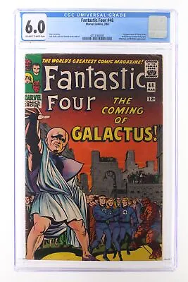 Buy Fantastic Four #48 - Marvel 1966 CGC 6.0 1st App Origin Of The Silver Surfer • 1,733.75£