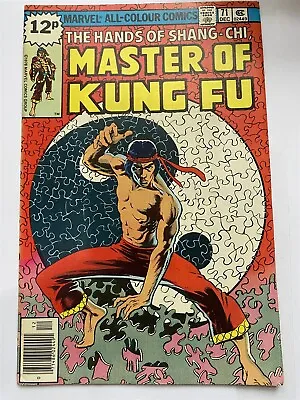 Buy SHANG-CHI : MASTER OF KUNG-FU #71 Marvel Comics UK Price 1978 VF • 4.69£