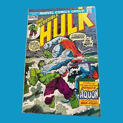 Buy Incredible Hulk # 165 - 1st Aquon • 8.04£