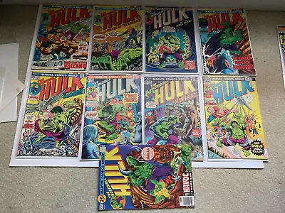 Buy Incredible Hulk Lot 170, 187, 189, 192, 194, 196, 197, 199, 202 Avg Fine • 55.33£
