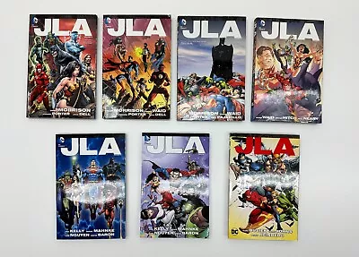 Buy JLA Deluxe Edition Vol 2 3 4 5 6 7 9 Book Lot DC Comics HC Grant Morrison #74A • 139.92£