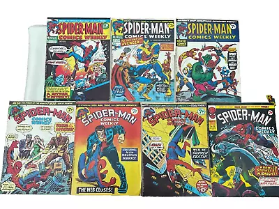 Buy Marvel Comics Spiderman (1974) # 59, 75, 76, 85-87, 98 • 7£