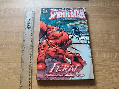 Buy Sensational Spider-man Feral Premiere Hardcover Graphic Novel 1st Edition Rare • 12.93£
