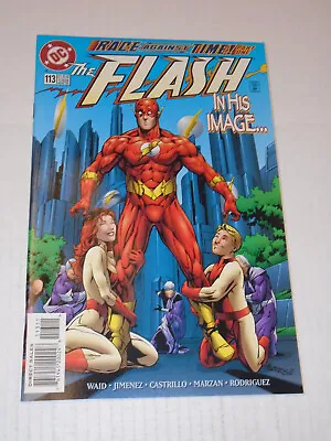 Buy FLASH #113 (1996) Abra Kadabra, Chillblaine, Wally West, Mark Waid, DC Comics • 2£