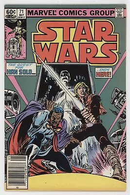Buy Star Wars 71 Marvel 1983 VF Luke Skywalker Lando Calrissian IG-88 1st Bossk • 12.39£