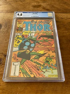 Buy THOR #366  CGC 9.8 WP NM/MT  Marvel Comics 1986 Throg App Walt Simonson (vol 1) • 178.41£