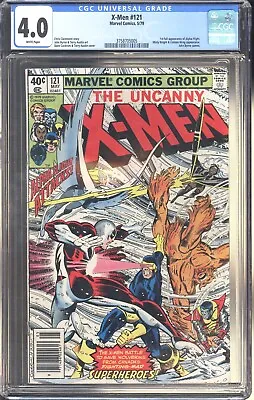 Buy UNCANNY X-MEN #121 CGC 4.0 Newsstand 1st Alpha Flight *white Pages* VERY GOOD • 51.97£