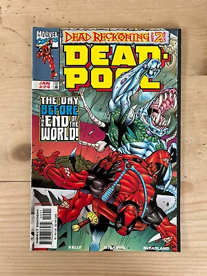 Buy Marvel Comics Deadpool Vol. 1 No. 24 #24 (1999) Dead Reckoning Part 2 Bagged • 7.95£