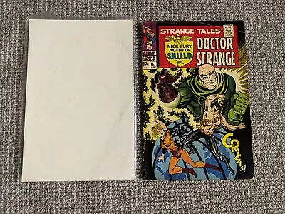Buy Strange Tales #157 Marvel 1967 Comic Book Steranko Art Vintage Nick Fury Doctor  • 28.39£